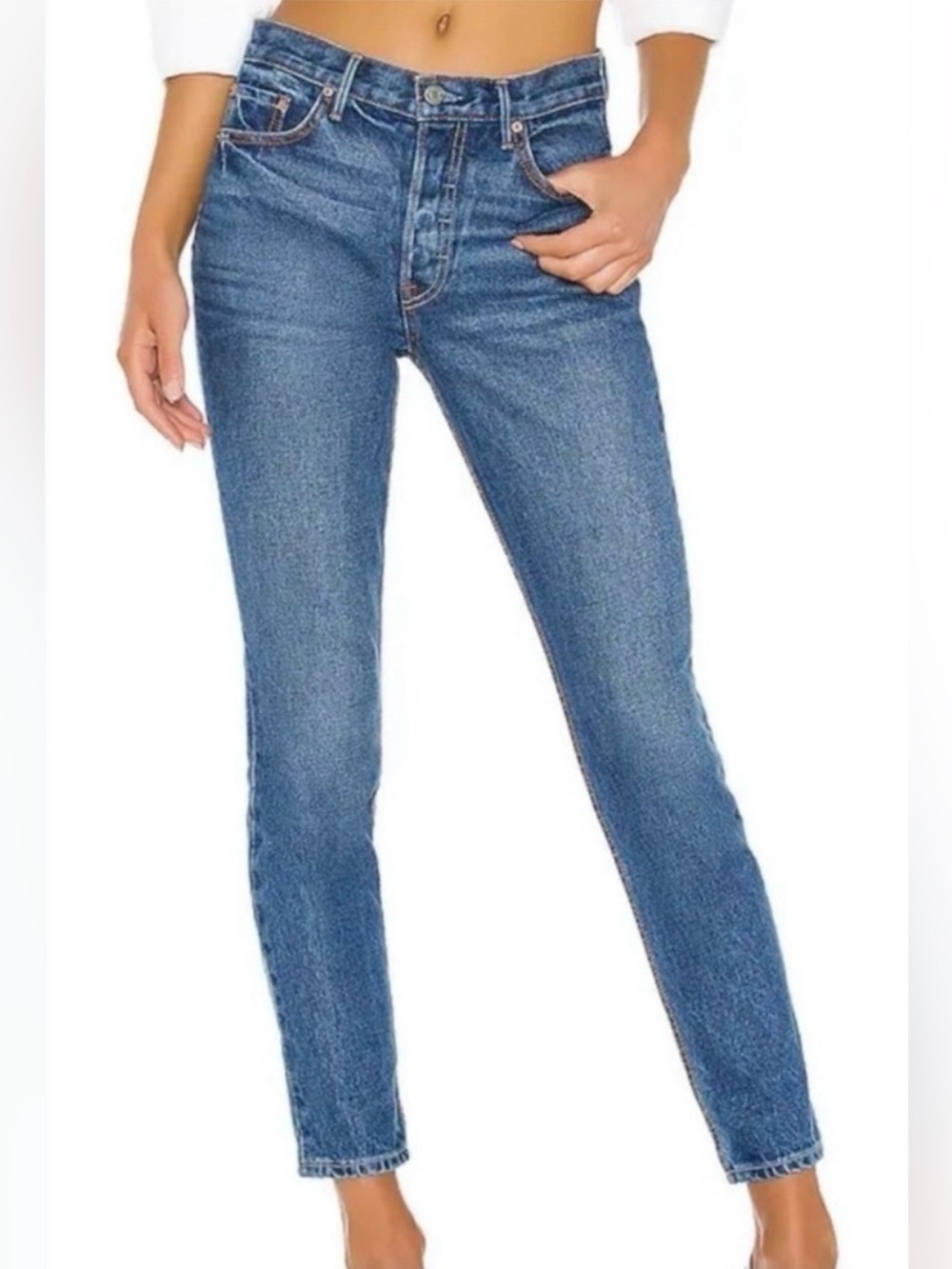 GRLFRND • Women’s Karolina High Rise Skinny Ankle Jeans Long Time Ago 27 NWOT - Picture 5 of 6